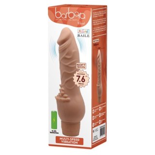 Wibrator realistyczny Baile Clark wibrujący miękkiej skóry 19,5 cm