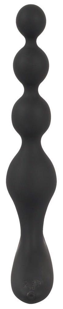 Wibrujące kule analne Black Velvets silikonowe 20 cm USB