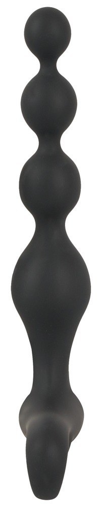 Wibrujące kule analne Black Velvets silikonowe 20 cm USB