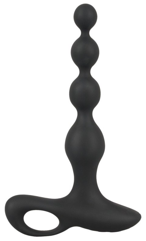 Wibrujące kule analne Black Velvets silikonowe 20 cm USB
