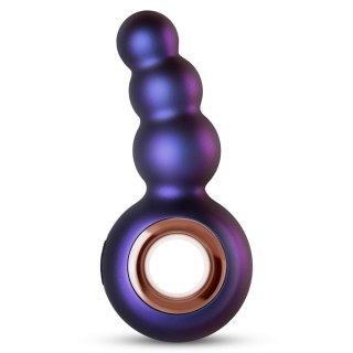 Wibrujący korek analny Hueman Outer Space fioletowy USB
