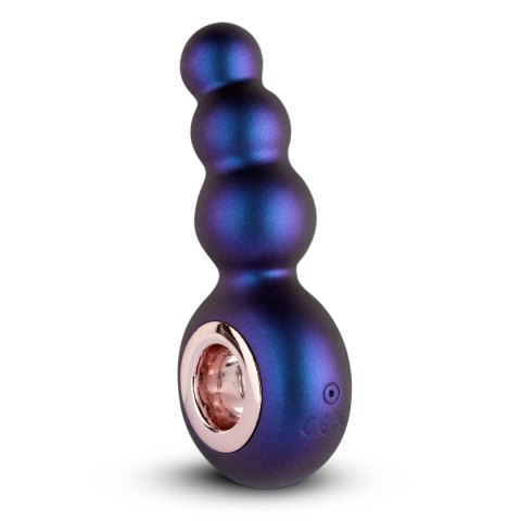 Wibrujący korek analny Hueman Outer Space fioletowy USB