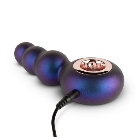 Wibrujący korek analny Hueman Outer Space fioletowy USB