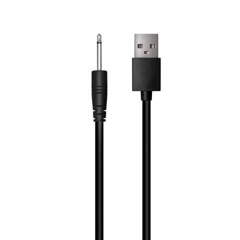 Wibrujący silikonowy masturbator ręczny Boners niebieski 8.5 cm USB