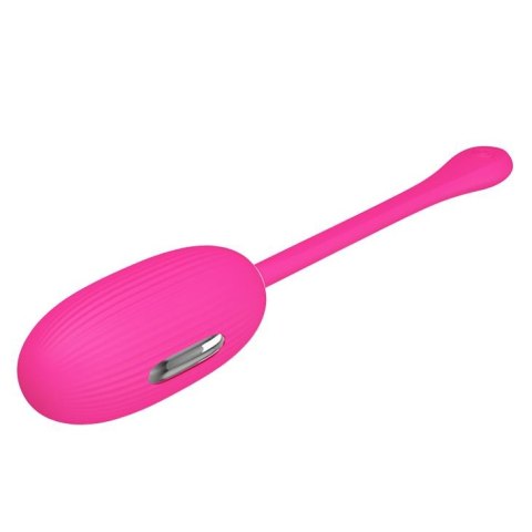 Bezprzewodowe wibrujące jajko Pretty Love Doreen 12 funkcji USB różowy