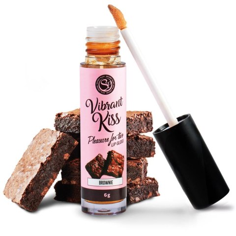 Błyszczyk wibrujący Vibrant Kiss Brownie Secret Play