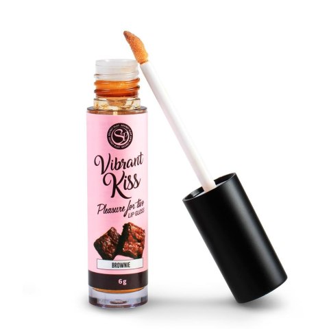 Błyszczyk wibrujący Vibrant Kiss Brownie Secret Play