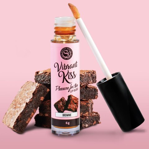 Błyszczyk wibrujący Vibrant Kiss Brownie Secret Play