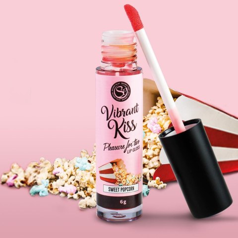 Błyszczyk wibrujący Vibrant Kiss Słodki Popcorn Secret Play