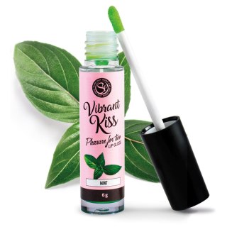 Błyszczyk wibrujący Vibrant Kiss miętowy Secret Play