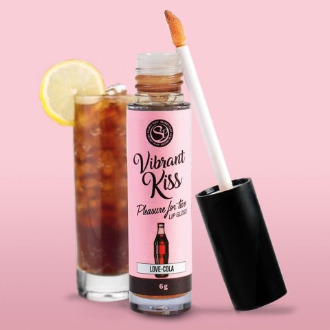 Błyszczyk wibrujący do ust Vibrant Kiss Cola Secret Play