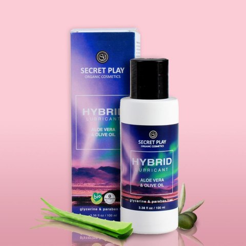 Hybrydowy lubrykant organiczny z aloesem Secret Play 100 ml