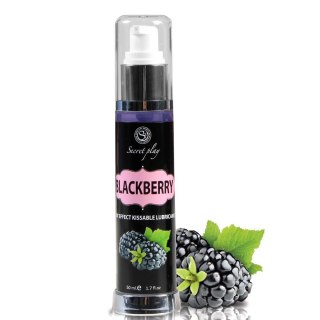 Lubrykant jeżynowy rozgrzewający do całowania Secret Play 50 ml