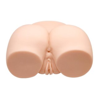 Masturbator Crazy Bull wagina i anal z wibracją na 3 baterie AAA