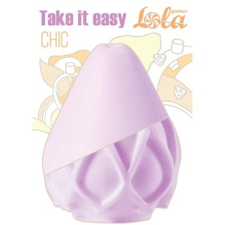 Masturbator Take it Easy Chic fioletowy TPE 7 cm