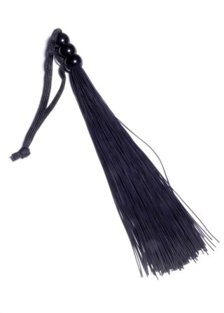 Pejcz silikonowy Fetish B Series czarny 25 cm