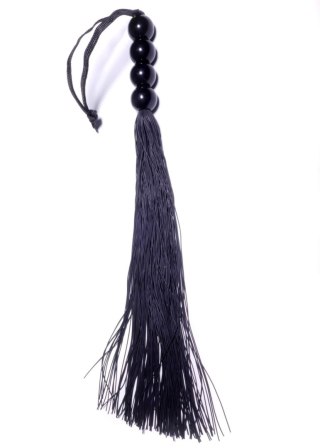 Pejcz silikonowy Fetish B Series czarny 36 cm