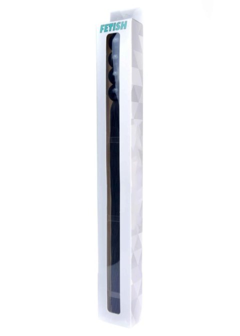 Pejcz silikonowy Fetish B Series czarny 36 cm