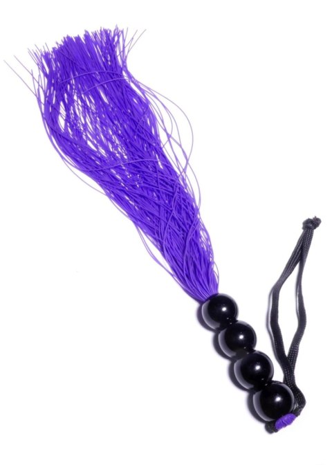 Pejcz silikonowy Fetish B Series fioletowy 36 cm