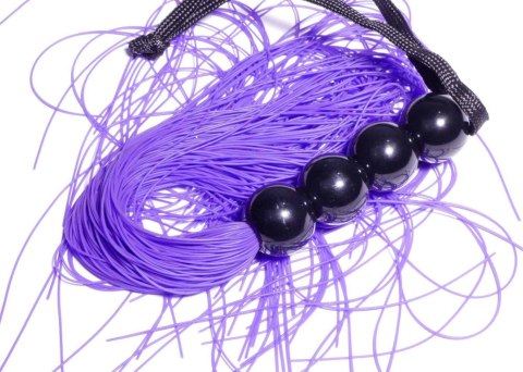 Pejcz silikonowy Fetish B Series fioletowy 36 cm