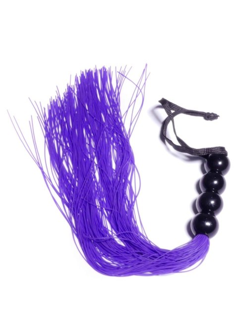 Pejcz silikonowy Fetish B Series fioletowy 36 cm