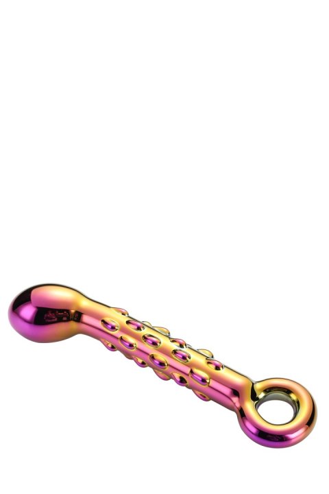 Szklane dildo Glamour żebrowane Dream Toys 18 cm