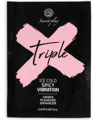 Żel Triple X Secret Play 3w1 unisex 2 ml