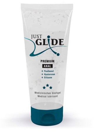 Żel analny premium Just Glide z hialuronem 200 ml