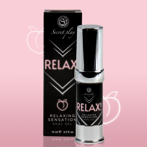 Żel analny relaksujący Secret Play naturalny 15 ml