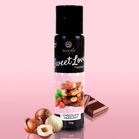 Żel jadalny smakowy czekoladowy orzech laskowy Secret Play 60ml