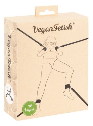 Zestaw do krępowania łóżka Vegan Fetish regulowany