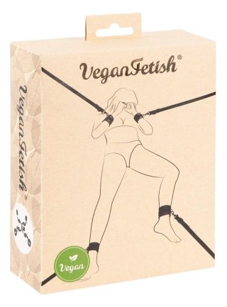 Zestaw do krępowania łóżka Vegan Fetish regulowany