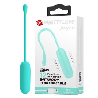 Bezprzewodowe wibrujące jajko Pretty Love Joyce silikonowe 12 funkcji