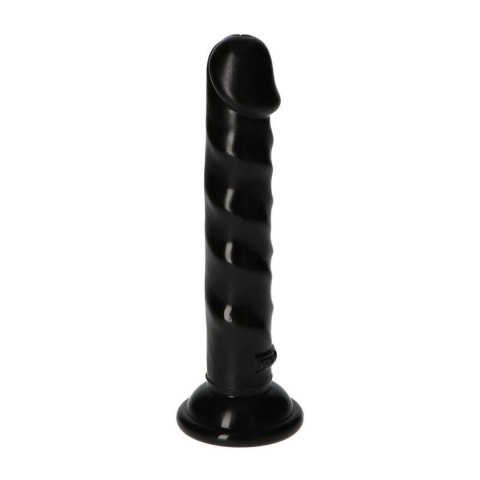 Dildo analne realistyczne Ugo Toyz4lovers czarne z przyssawką 14,5 cm
