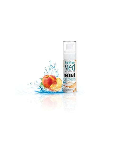 Lubrykant wodny brzoskwiniowy z fitoplanktonem Amoreane 50ml