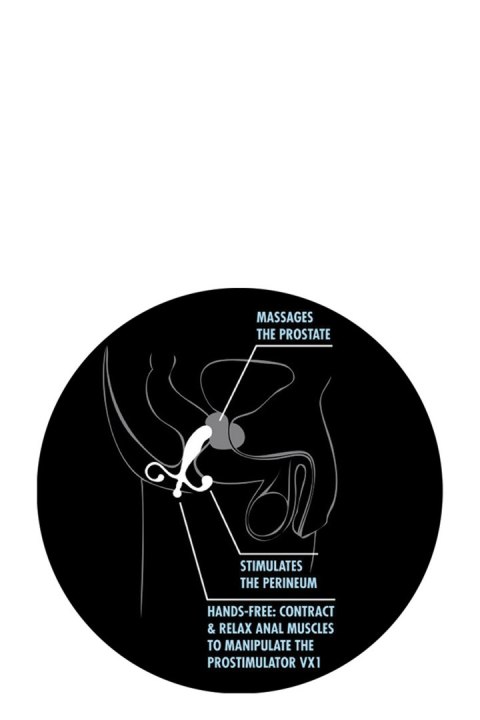 Masażer prostaty Blush silikonowy 13 cm