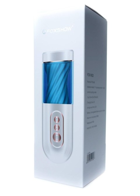 Masturbator wibrujący z ssaniem B Series Fox USB