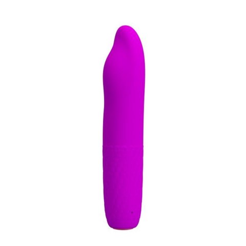 Mini wibrator obrotowy Pretty Love Burke silikonowy ładowalny