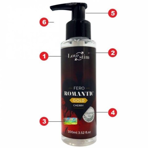 Olejek do masażu erotycznego LoveStim Fero wiśniowy 100 ml