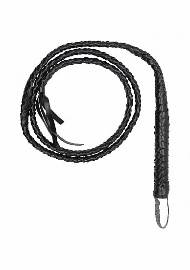 Bicz pleciony Ouch Twisted Whip czarny