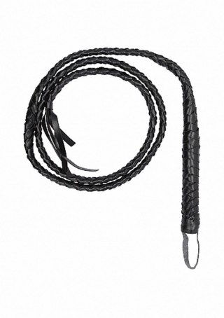 Bicz pleciony Ouch Twisted Whip czarny