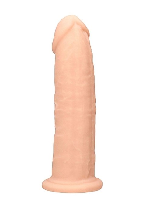 Dildo silikonowe RealRock bez jąder 22,8 cm cieliste