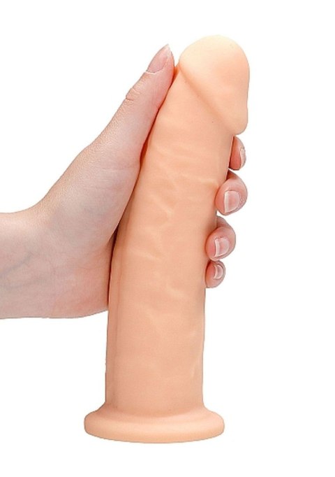 Dildo silikonowe RealRock bez jąder 22,8 cm cieliste