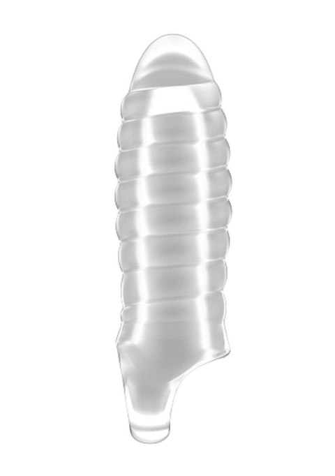 Gruba transparentna przedłużka na penisa Sono 15 cm