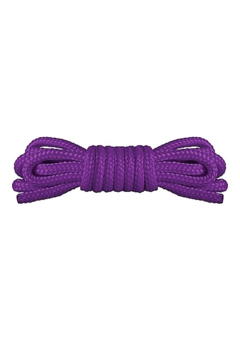 Japoński mini sznur nylonowy Ouch fioletowy 1,5m