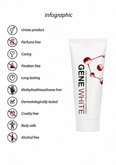 Krem rozjaśniający Gene White Pharmquests 100 ml