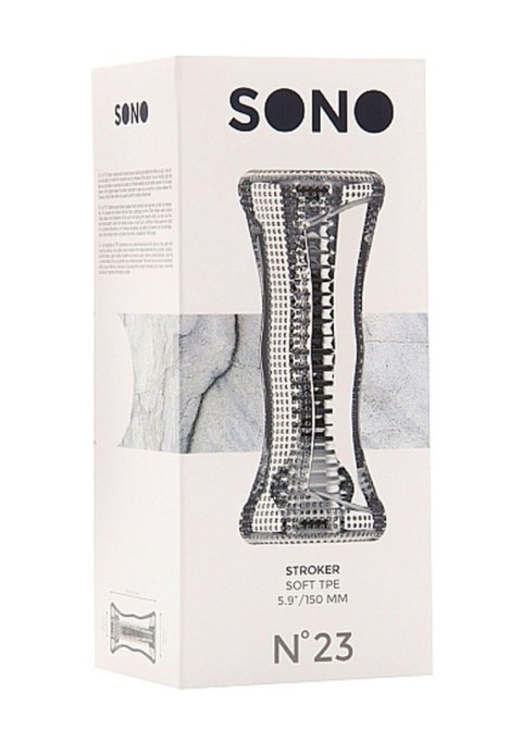 Masturbator Sono Stroker transparentny TPE