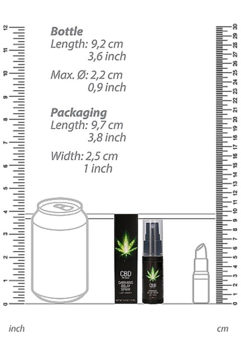 Spray opóźniający CBD Cannabis Pharmquests 15 ml