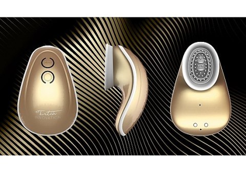 Stymulator łechtaczki ssący wibrujący Innovation złoty USB