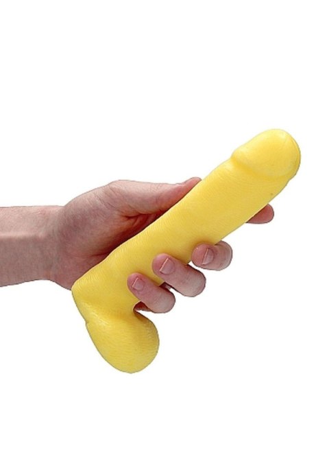 Waniliowe mydło w kształcie penisa z jądrami SLine 18 cm